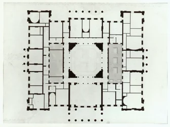 Plano del piso entreplanta, 1815
